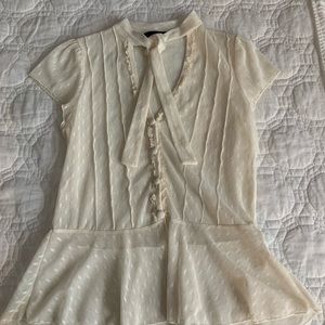 NWOT Sheer blouse